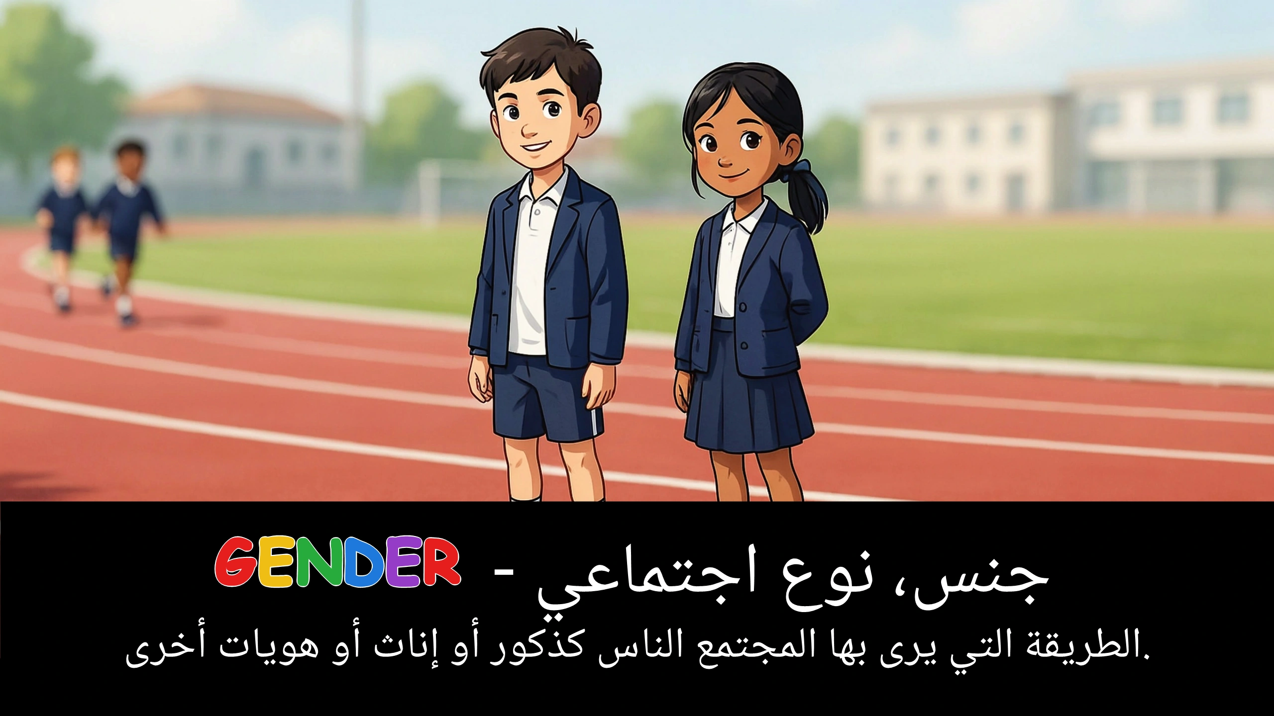 Arabic Illustration for gender